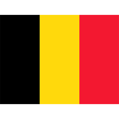 Bandera Oficial de Bélgica, ideal para personalizar accesorios de bebé. Encuentra lo mejor en chupetes y más en chupete-bebe.com