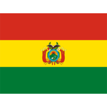 Bandera Oficial de Bolivia, ideal para personalizar artículos de bebé y mostrar orgullo nacional. Disponibles en chupete-bebe.co