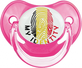 Huella Mi identidad Bélgica Sucete Fisiológico Clásico Rosa