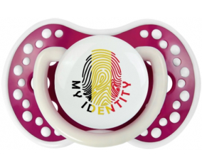 Huella Mi identidad Bélgica Tetine lovi dynamic Fucsia Fosforescente