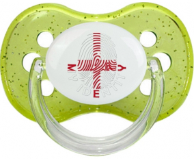 Imprimir mi identidad Inglaterra lentejuelas verde cherry lollipop
