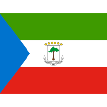 Bandera Oficial de Guinea Ecuatorial, ideal para personalizar chupetes y accesorios de bebé. Disponible en chupete-bebe.com.