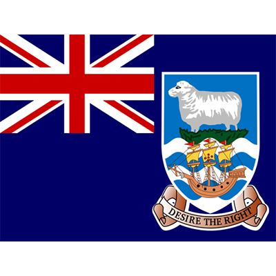 Bandera Oficial de las Islas Malvinas, un toque único para los productos de bebé en chupete-bebe.com.