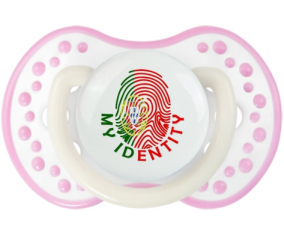 Huella Mi identidad Portugal Piruleta lovi dynamic Fosforescente Rosa Blanca