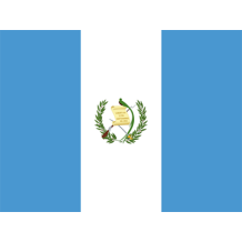 Bandera Oficial de Guatemala, ideal para personalizar artículos y celebrar la cultura en productos para bebé.