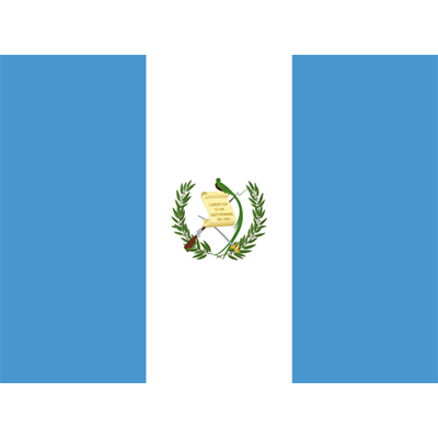 Bandera Oficial de Guatemala, ideal para personalizar artículos y celebrar la cultura en productos para bebé.