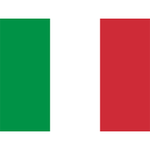 Bandera Oficial de Italia, perfecta para personalizar artículos de bebé en chupete-bebe.com.