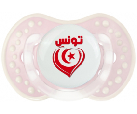 Túnez en árabe - Heart Lollipop lovi dynamic clásico retro-rose-tender
