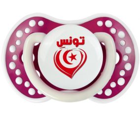 Túnez en árabe - Heart Lollipop lovi dynamic Fucsia Fosforescente