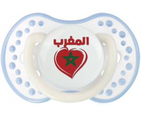 Marruecos en árabe - Corazón de suceto lovi dynamic clásico blanco-cian