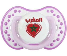 Marruecos en árabe - Corazón de sucete lovi dynamic clásico white-mauve