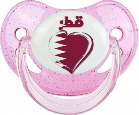 Qatar en árabe - Sucete Physiological Heart Glitter Rose