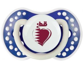 Qatar en árabe - Corazón tetino lovi dynamic marina fosforescente