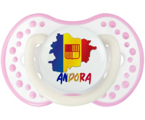Andora mapea tetina lovi dynamic fosforescente blanco-rosa
