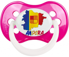 Andora mapea clásico rosa oscuro anatómico lollipop