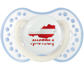 Austria mapea sucette lovi dynamic clásico blanc-cyan