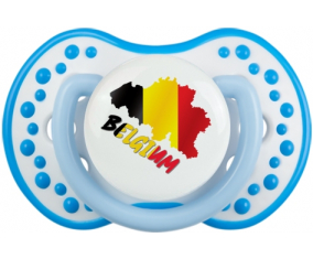 Bélgica mapea suceto lovi dynamic fosforescente azul-blanco
