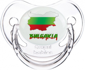 Bulgaria mapea piruleta fisiológica transparente clásica