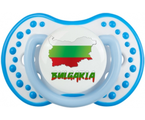 Bulgaria mapea Sucette lovi dynamic fosforescente blanco-azul