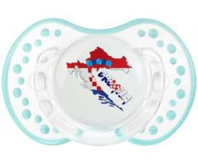 Croacia mapea sucette lovi dynamic clásico retro-laguna blanca