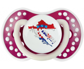 Croacia mapea Sucette lovi dynamic Fucsia Fosforescente