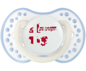 Dinamarca mapea lovi dynamic clásico blanco-cian