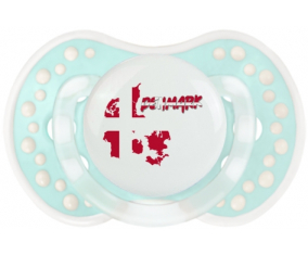 Dinamarca mapea lollipop lovi dynamic clásico retro-turquesa-laguna