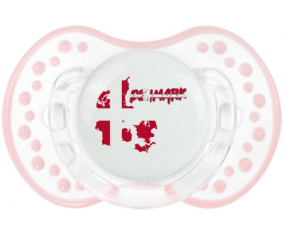 Dinamarca mapea lollipop lovi dynamic clásico retro-blanco-rosa-tierno