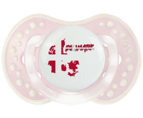 Dinamarca mapea lollipop lovi dynamic clásico retro-rosa-tierno