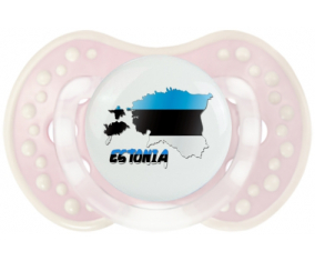 Estonia mapea sucette lovi dynamic clásico retro-rosa-tierno