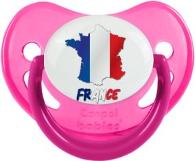 France mapea el fosforescente de rosa mineral de suceto fisiológico