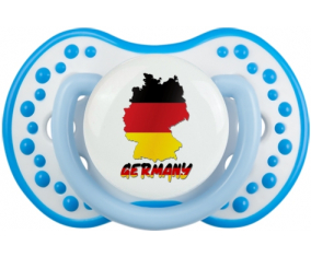 Alemania mapea Sucette lovi dynamic fosforescente blanco-azul