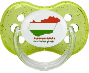 Hungría mapea lentejuelas sucete cherry green