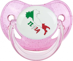Italia mapea suceto fisiológico rosa lentejuelas