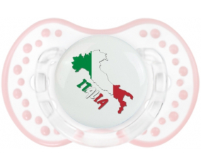 Italia mapea tetina lovi dynamic clásico retro-blanco-rosa-tierno
