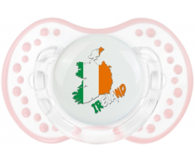 Irlanda mapea lollipop lovi dynamic clásico retro-blanco-rosa-tierno