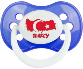 Turquía mapea el azul clásico anatómico