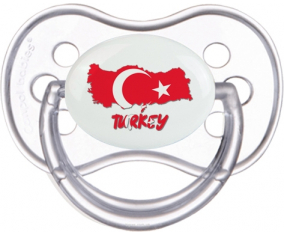 Turquía mapea anatómico clásico transparente