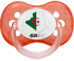 Algerie mapea lentejuelas Tetin Cherry Red