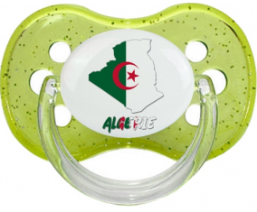 Algerie mapea Tetine Cherry Green con lentejuelas
