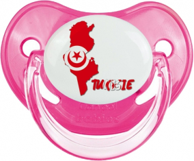 Túnez mapea la rosa clásica fisiológica tetina