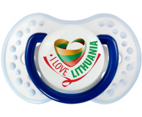 I Love Lituania Lollipop lovi dynamic clásico azul marino-blanco