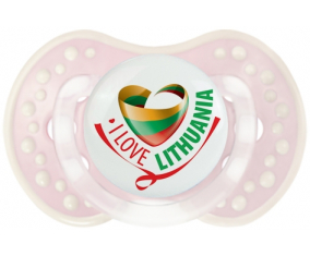 I Love Lituania Lollipop lovi dynamic clásico retro-rosa-tierno