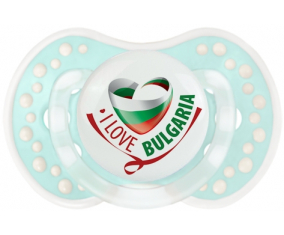 I Love Bulgaria Lollipop lovi dynamic clásico retro-turquesa-laguna