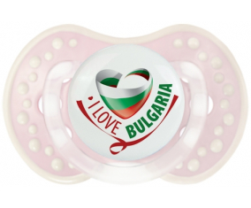 I Love Bulgaria Lollipop lovi dynamic clásico retro-rosa-tierno