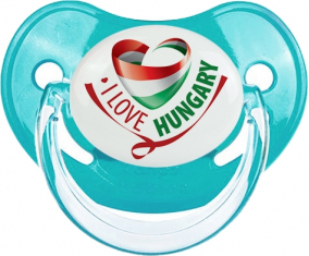 I Love Hungary : Chupete fisiológico personnalisée