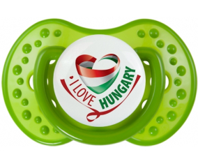 Me encanta Hungría lovi dynamic Clásico Verde