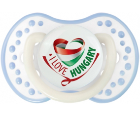 Me encanta Hungría Lollipop lovi dynamic clásico blanco-cian