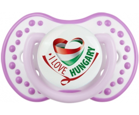 Me encanta Hungría Lollipop lovi dynamic Clásico White-Mauve