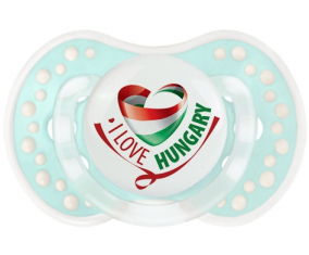 I Love Hungary Lollipop lovi dynamic clásico retro-turquesa-laguna